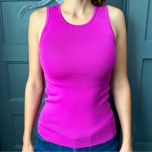 Ann Taylor | Petite Fuchcia Blouse